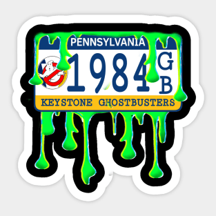 Ghostbusters gear Sticker